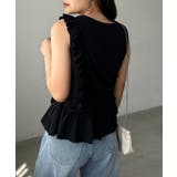【CAPRICIEUX LE'MAGE】アシメフリルノースリT | PAL GROUP OUTLET | 詳細画像43