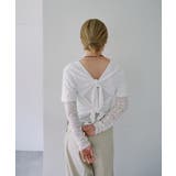 【SHENERY】【ALLY】BACKリボンフライスTee | PAL GROUP OUTLET | 詳細画像7