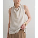 LBE | 【Loungedress】麻調ドレープBL | PAL GROUP OUTLET