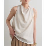 【Loungedress】麻調ドレープBL | PAL GROUP OUTLET | 詳細画像5 