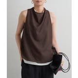BR | 【Loungedress】麻調ドレープBL | PAL GROUP OUTLET