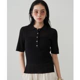 【Loungedress】シアーリブポロKN | PAL GROUP OUTLET | 詳細画像12 