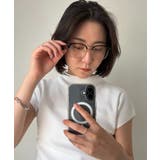 【CAPRICIEUX LE'MAGE】ハーフリムメガネ | PAL GROUP OUTLET | 詳細画像3