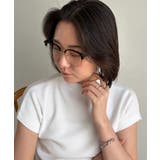 【CAPRICIEUX LE'MAGE】ハーフリムメガネ | PAL GROUP OUTLET | 詳細画像5