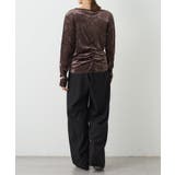 【SHENERY】シアーベロアトップス | PAL GROUP OUTLET | 詳細画像10
