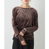 【SHENERY】シアーベロアトップス | PAL GROUP OUTLET | 詳細画像15