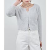 LGRY | 【SHENERY】ラメシャギーニットカーデ | PAL GROUP OUTLET
