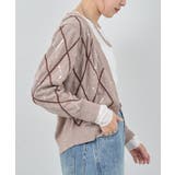 【SHENERY】アーガイルニットカーディガン | PAL GROUP OUTLET | 詳細画像7