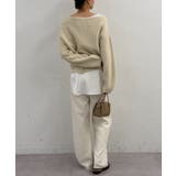 【Loungedress】オフショルニット | PAL GROUP OUTLET | 詳細画像5
