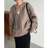 【CAPRICIEUX LE'MAGE】もちふわ2WAYスキッパーニット | PAL GROUP OUTLET | 詳細画像9