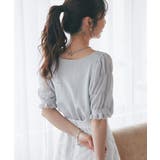 【La boutique BonBon】シャーリング5分袖ラメKN | PAL GROUP OUTLET | 詳細画像12