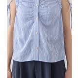 【La boutique BonBon】アームギャザーストライプノースリS… | PAL GROUP OUTLET | 詳細画像32