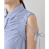 【La boutique BonBon】アームギャザーストライプノースリS… | PAL GROUP OUTLET | 詳細画像33
