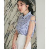 【La boutique BonBon】アームギャザーストライプノースリS… | PAL GROUP OUTLET | 詳細画像14