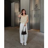 【mline】ギャザーフレンチブラウス | PAL GROUP OUTLET | 詳細画像8