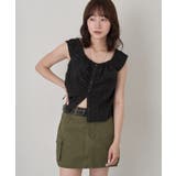 【mline】ギャザーフレンチブラウス | PAL GROUP OUTLET | 詳細画像10