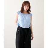 【mline】ギャザーフレンチブラウス | PAL GROUP OUTLET | 詳細画像26