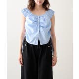【mline】ギャザーフレンチブラウス | PAL GROUP OUTLET | 詳細画像19