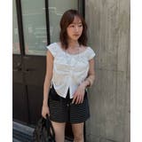 【mline】ギャザーフレンチブラウス | PAL GROUP OUTLET | 詳細画像29