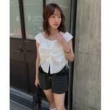 【mline】ギャザーフレンチブラウス | PAL GROUP OUTLET | 詳細画像31