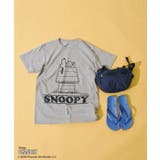 【Kastane】PEANUTS×WHIMSIC PRINT T-SHIRT | PAL GROUP OUTLET | 詳細画像1