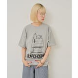【Kastane】PEANUTS×WHIMSIC PRINT T-SHIRT | PAL GROUP OUTLET | 詳細画像2
