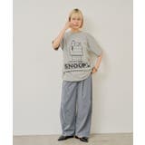 【Kastane】PEANUTS×WHIMSIC PRINT T-SHIRT | PAL GROUP OUTLET | 詳細画像6