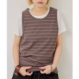 CCL | 【Kastane】THERMAL BORDER TANK TOP | PAL GROUP OUTLET