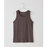 【Kastane】THERMAL BORDER TANK TOP | PAL GROUP OUTLET | 詳細画像9