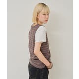 【Kastane】THERMAL BORDER TANK TOP | PAL GROUP OUTLET | 詳細画像2