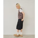 【Kastane】THERMAL BORDER TANK TOP | PAL GROUP OUTLET | 詳細画像5