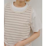 【Kastane】THERMAL BORDER TANK TOP | PAL GROUP OUTLET | 詳細画像13