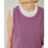 【Kastane】THERMAL BORDER TANK TOP | PAL GROUP OUTLET | 詳細画像28