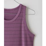 【Kastane】THERMAL BORDER TANK TOP | PAL GROUP OUTLET | 詳細画像32