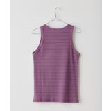 【Kastane】THERMAL BORDER TANK TOP | PAL GROUP OUTLET | 詳細画像35