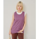 【Kastane】THERMAL BORDER TANK TOP | PAL GROUP OUTLET | 詳細画像20