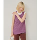 【Kastane】THERMAL BORDER TANK TOP | PAL GROUP OUTLET | 詳細画像22