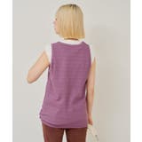 【Kastane】THERMAL BORDER TANK TOP | PAL GROUP OUTLET | 詳細画像23