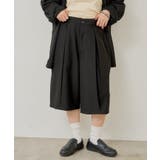 【Kastane】BOX PLEATS SHORT PANTS | PAL GROUP OUTLET | 詳細画像4