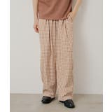 【Kastane】GINGHAM CHECK SLEEPING PANTS | PAL GROUP OUTLET | 詳細画像12