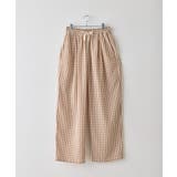 【Kastane】GINGHAM CHECK SLEEPING PANTS | PAL GROUP OUTLET | 詳細画像15