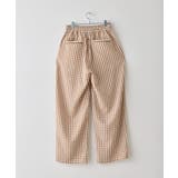 【Kastane】GINGHAM CHECK SLEEPING PANTS | PAL GROUP OUTLET | 詳細画像22