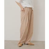 【Kastane】GINGHAM CHECK SLEEPING PANTS | PAL GROUP OUTLET | 詳細画像3