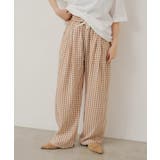 【Kastane】GINGHAM CHECK SLEEPING PANTS | PAL GROUP OUTLET | 詳細画像4