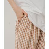 【Kastane】GINGHAM CHECK SLEEPING PANTS | PAL GROUP OUTLET | 詳細画像5