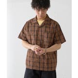 【Kastane】BM チェック開襟シャツ | PAL GROUP OUTLET | 詳細画像1