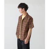 【Kastane】BM チェック開襟シャツ | PAL GROUP OUTLET | 詳細画像5