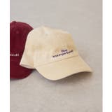 【Kastane】B コーデュロイロゴキャップ | PAL GROUP OUTLET | 詳細画像2 