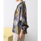 【ear PAPILLONNER】柄ピンタックブラウス【SUM1 STYLE】 | PAL GROUP OUTLET | 詳細画像2