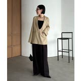 【CAPRICIEUX LE'MAGE】深VネックJK PO | PAL GROUP OUTLET | 詳細画像4